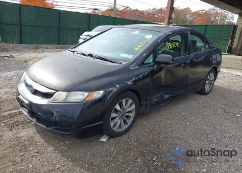 2009 Honda Civic Ex из США, поврежденный, VIN 2HGFA16859H515855
